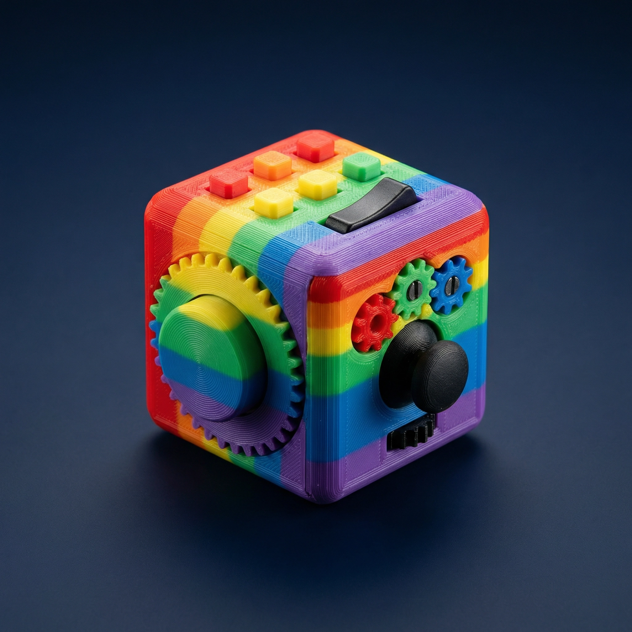 Cubo Fidget Interativo