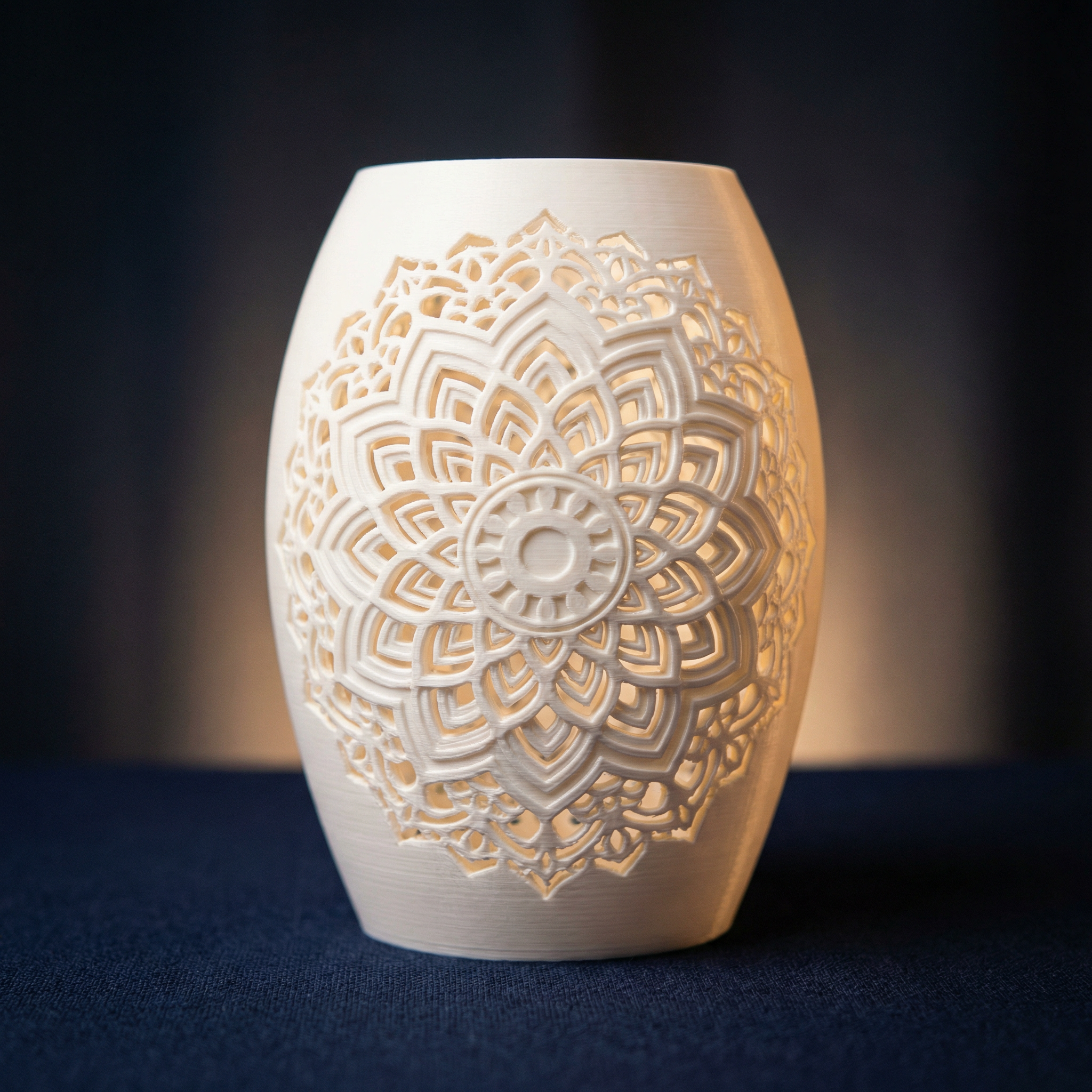 Vaso Mandala Rendado
