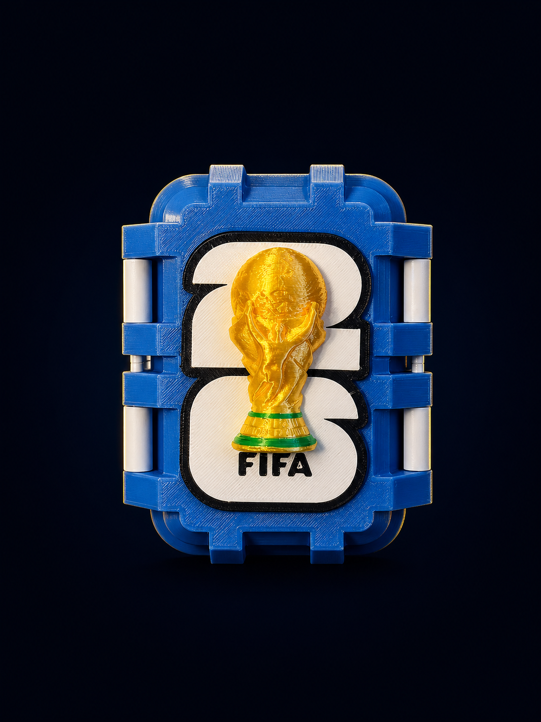 Caixa FIFA 2026 Azul com Troféu