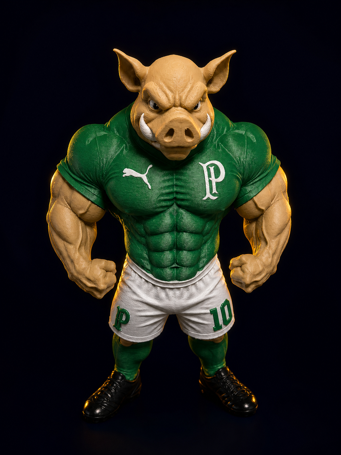 Mascote Palmeiras Musculoso
