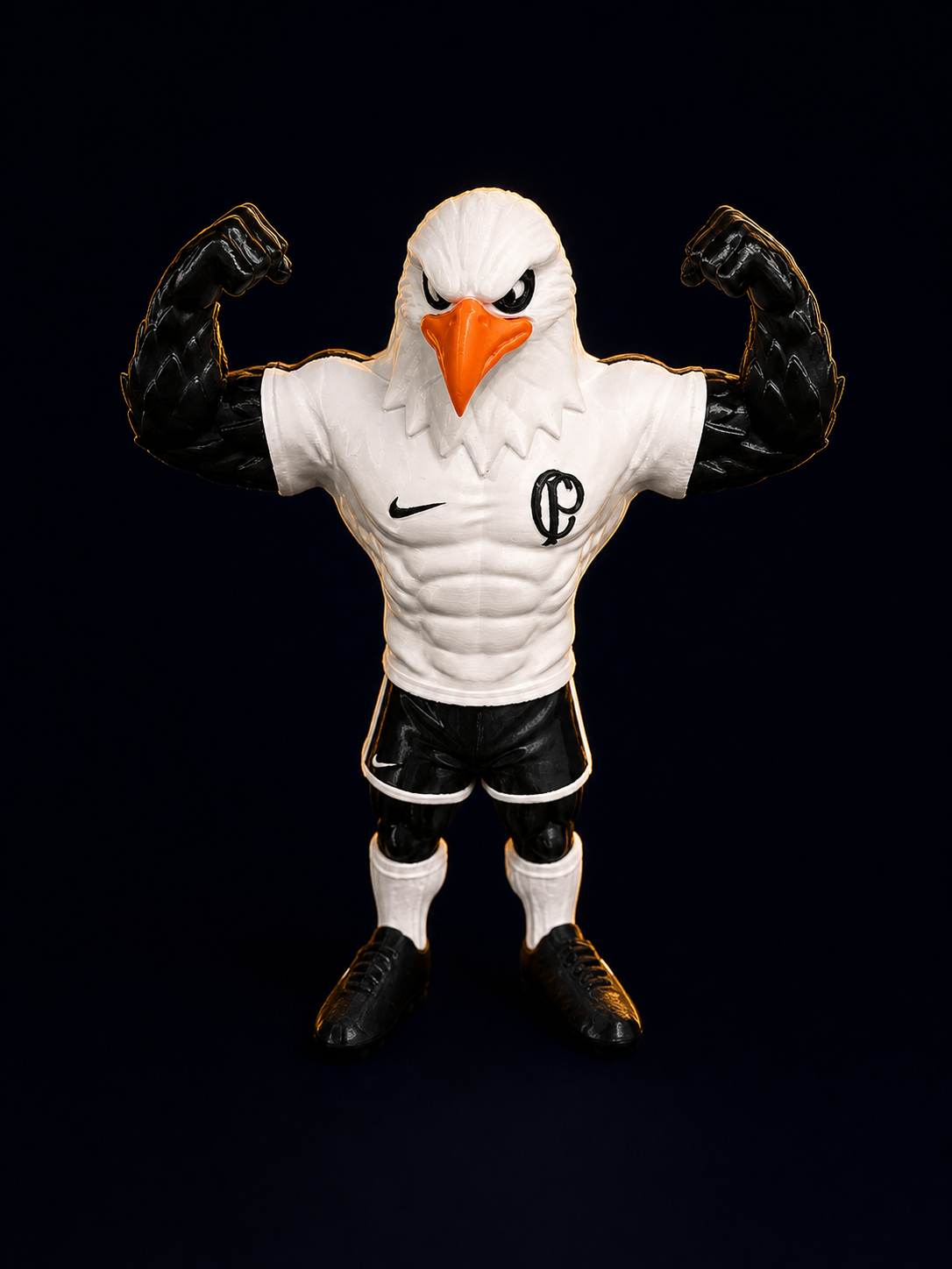 Mascote Corinthians Musculoso